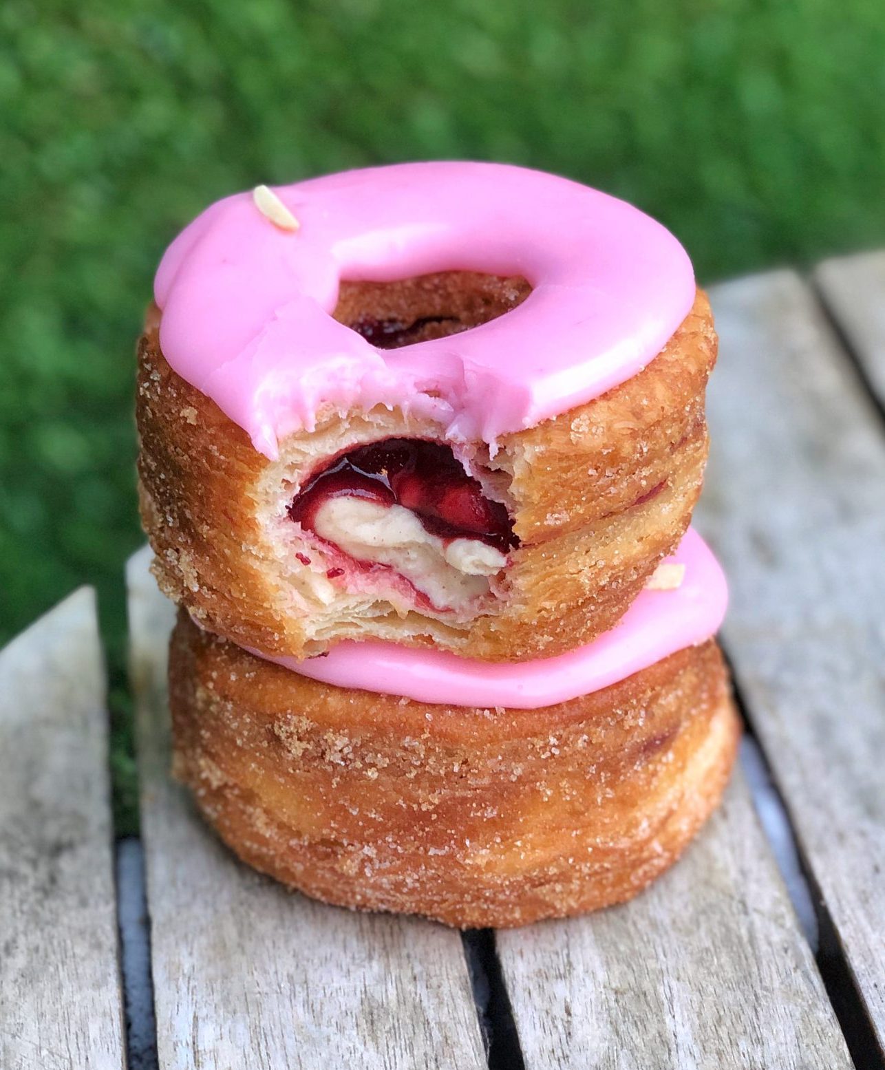 April 2020 Cronut NYC Rhubarb Toasted Almond Butter1