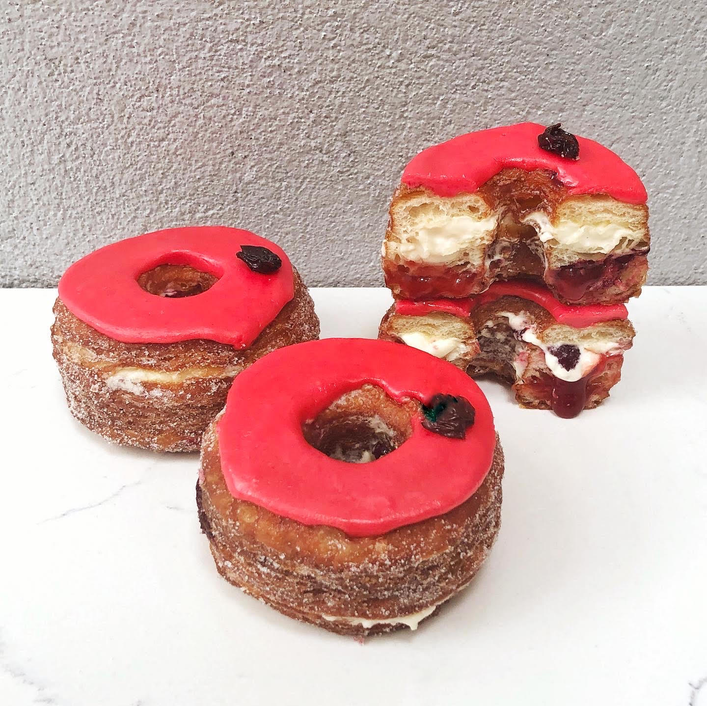 November 2019 NYC Cronut - Cranberry Pear Olive Oil