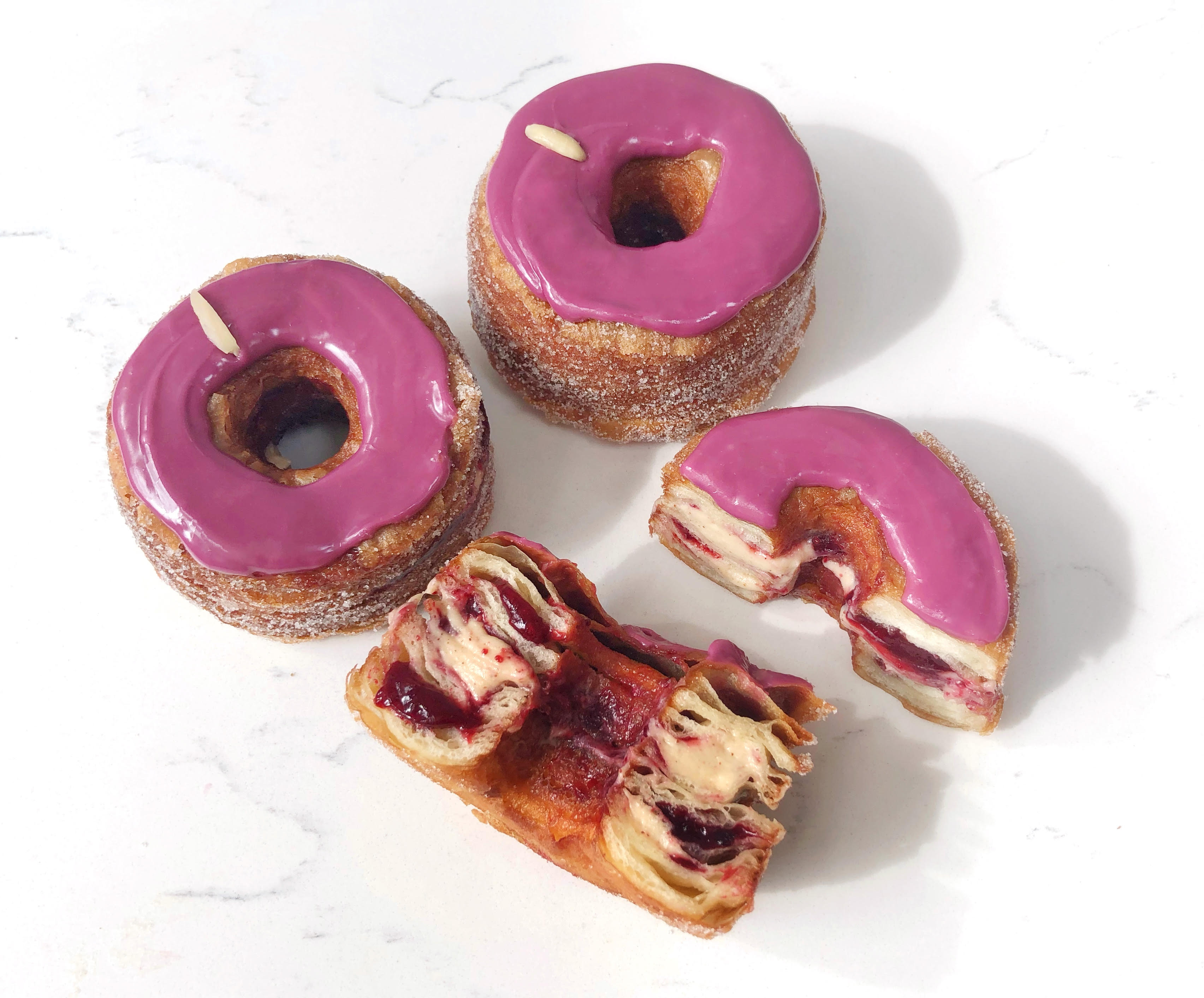 September 2019 Cronut NYC - Red Plum & Toasted Almond