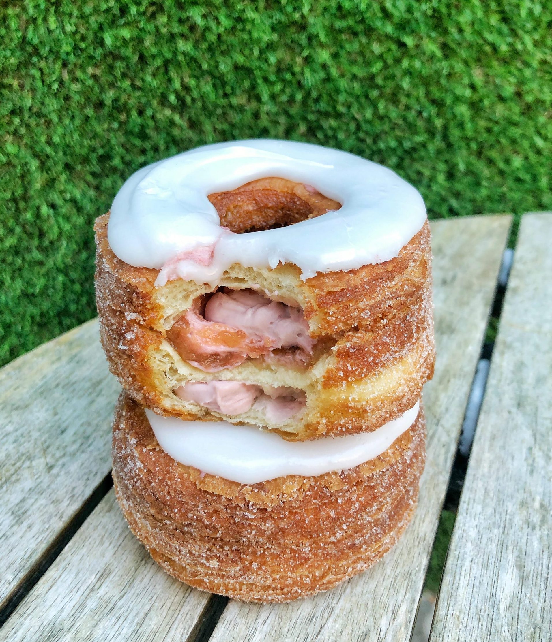 July 2020 DAB NYC Cronut - Peach Melba