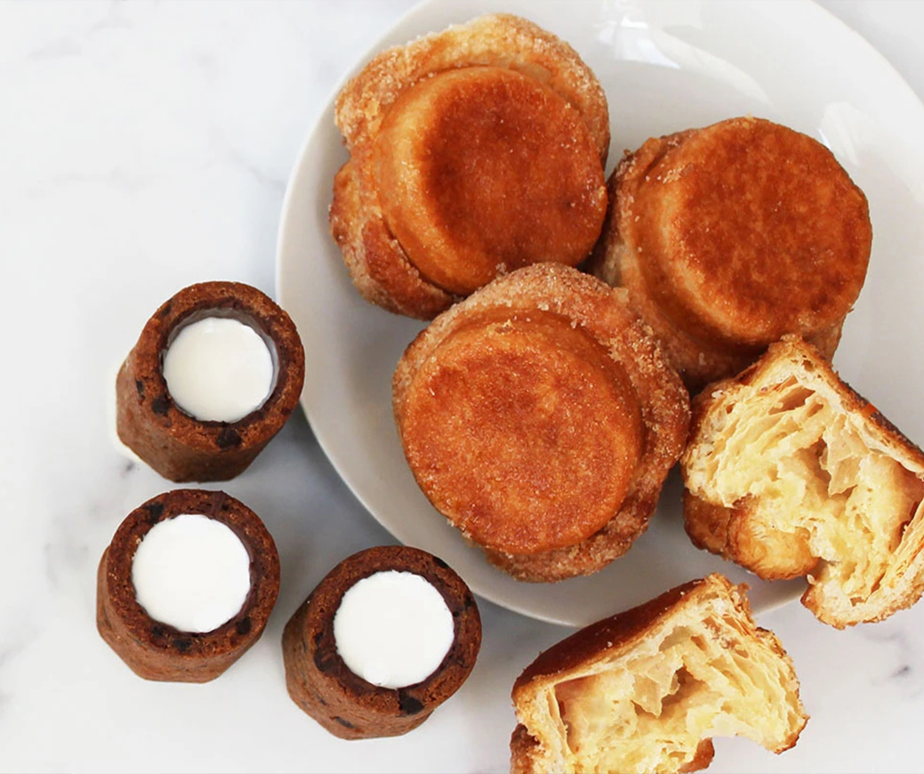Croissant + Donut = Cronut. Nueva pieza de bollería que triunfa a 5$ cada  una. - Gastronomía
