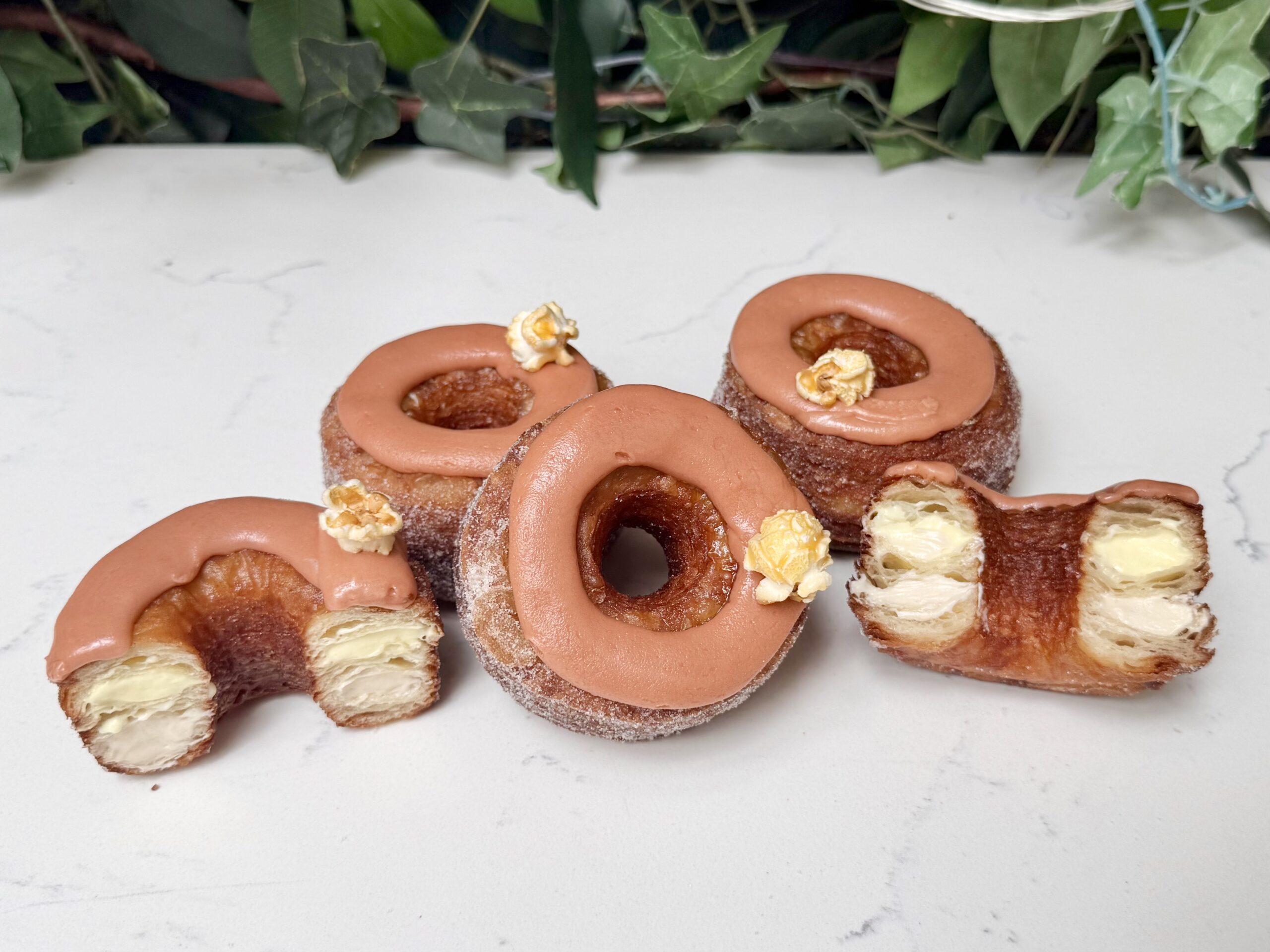 June Popcorn Brown Butter Caramel Cronut