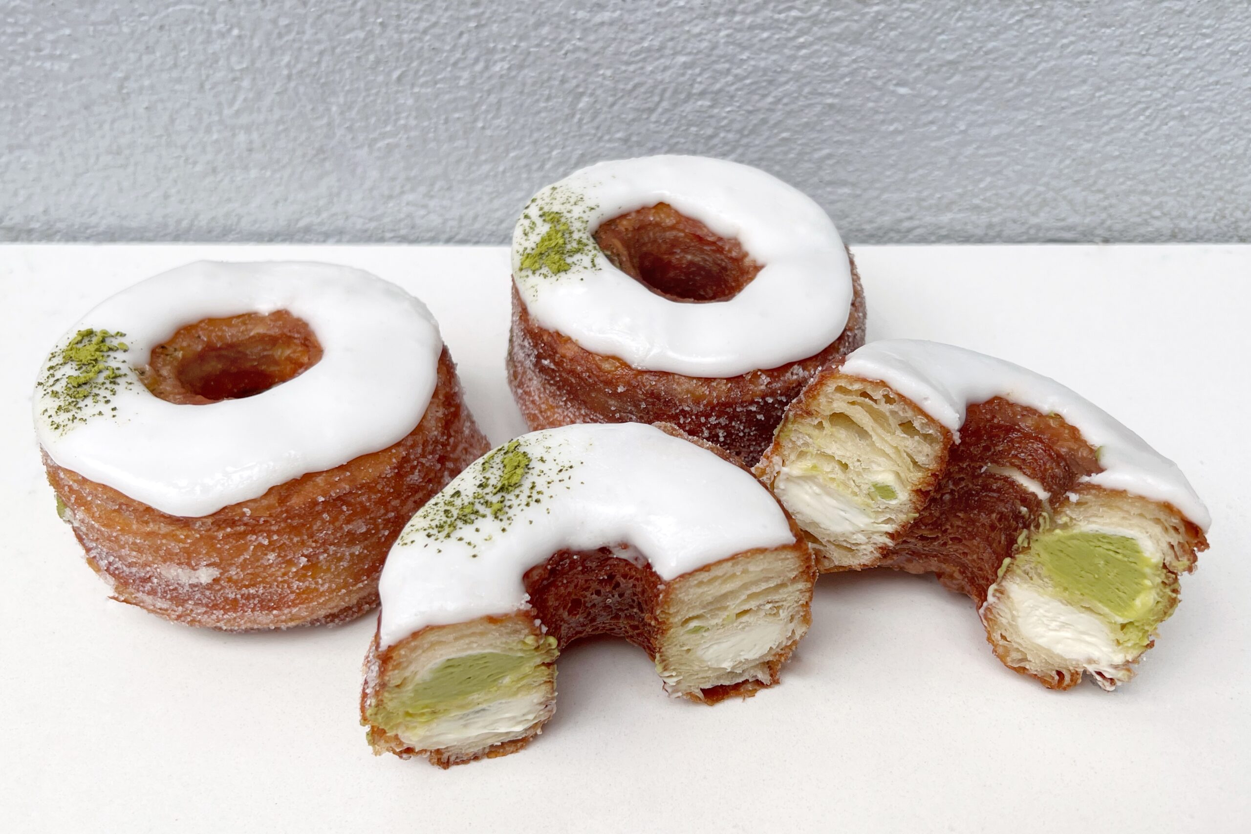 Matcha Coconut Cronut Aug 2023