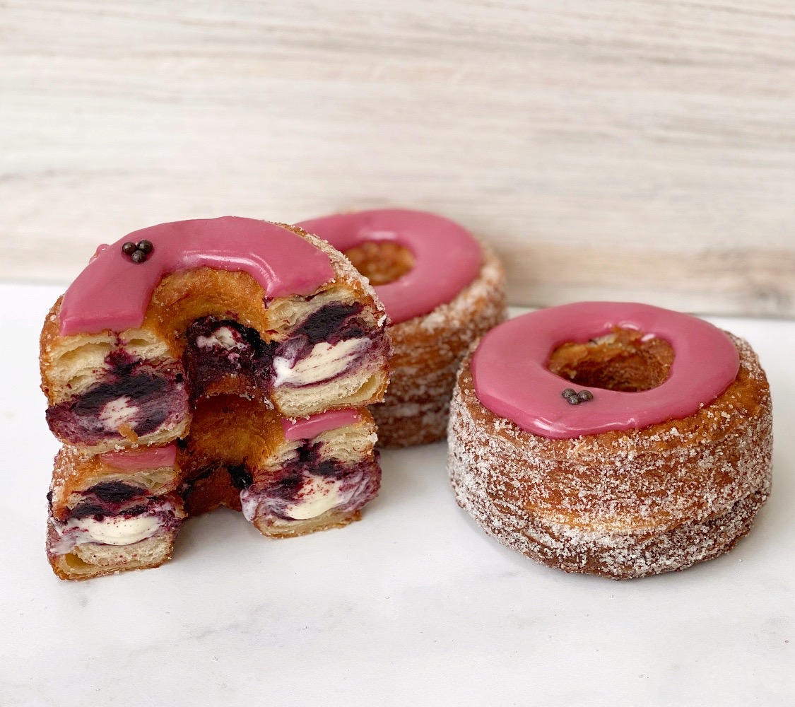 June 2021 Cronut - Blueberry Bay Leaf