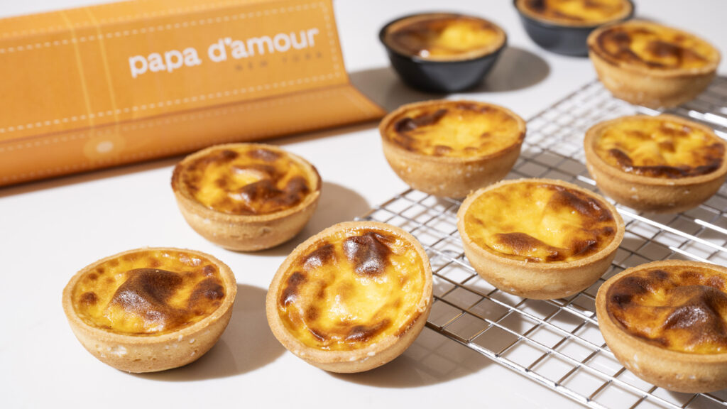 Papa damour egg tarts